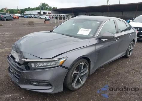 2018 Honda Accord Sport from USA, damaged, VIN 1HGCV1F35JA143450